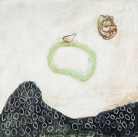 Connie Lloveras, Bird on Green Ferny Rocks and Scribble, 2016
mixed media on canvas, 48" x 48"
CLL 06
Price Upon Request