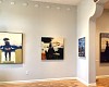 Cathy Hegman: Mirror's of Ourselves, Intimate paintings of Figures & Animals - Installation View
