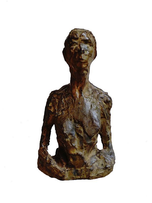 Isabelle Melchior, " Bust of Rita - Buste de Rita, 2006", 1980
Bronze, 14" x 8" x 8"
Zavatteo foundry, signed, 2 of 5.
Bronze cast at Zavatteo foundry 2006, singed,stamped 2/8
IM 1253
Price Upon Request