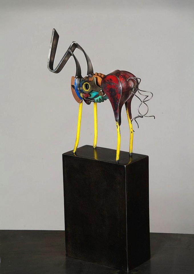Dave Wertz, Double Clutch Dorothy, 2015
Mixed metal media, 8" x 6" x 3"
DW 31
Price Upon Request