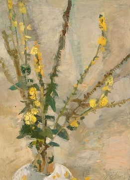 Olena Zvyagintseva, Flowers of September, 2006
oil on linen, 35.5" x 26", 41.5" x 32" framed
OZ 183
$6,600