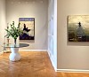 Cathy Hegman: Mirror's of Ourselves, Intimate paintings of Figures & Animals - Installation View