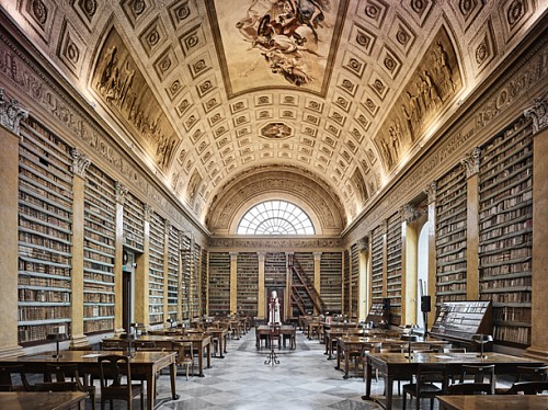Library, Parma, IT 2016 6 of 10 Archival pigment 44x55 EML