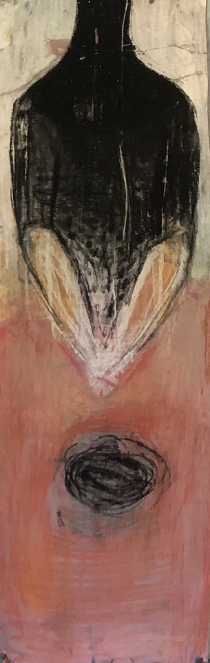 Leslye Discont Arian, Torso, #2, 2018
Mixed media on paper, 42" x 14", 49" x 22.5" framed 
LA 05
Price Upon Request