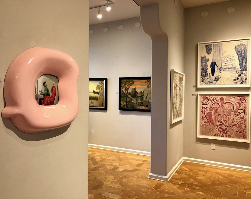 The Mysterious World: Charles Keiger, Steve Moors, Melissa Sims &  Mario Soria  - Installation View