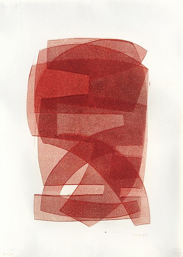 <i>Abstract Composition, Untitled (Red)</i>, 1967