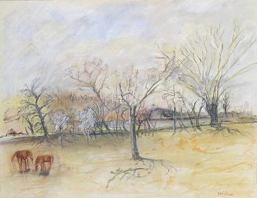Isabelle Melchior - Horses in Berry, 2018