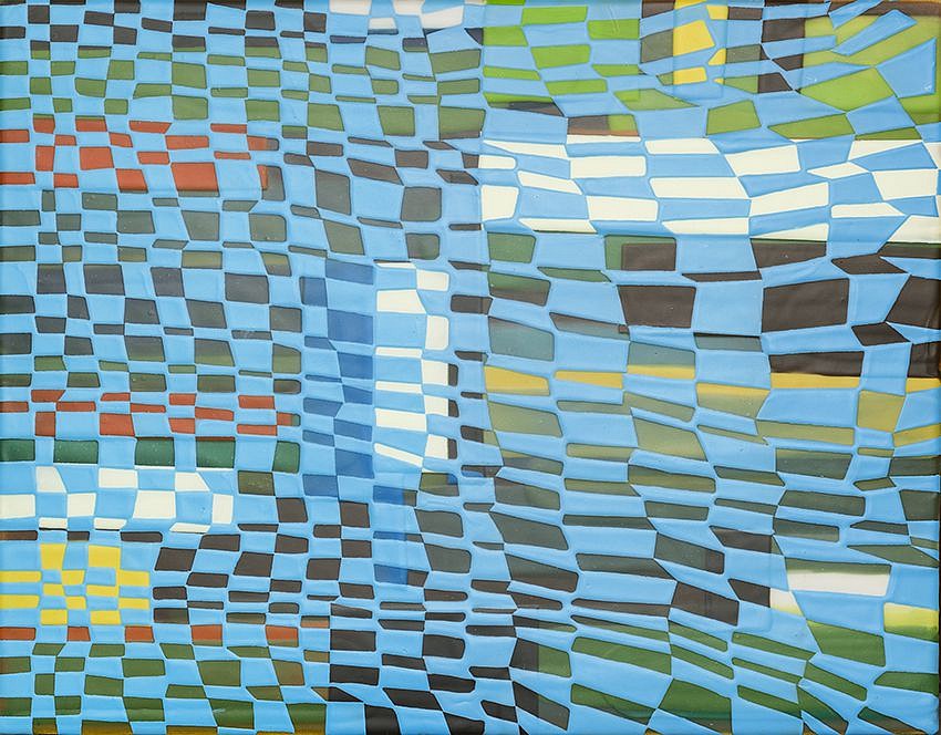 Susan Dory, See Through 1, 2021
acrylic on canvas over panel, 14.25"x 18.5"
painting, abstract, bright colors
SD 20
$5,000
