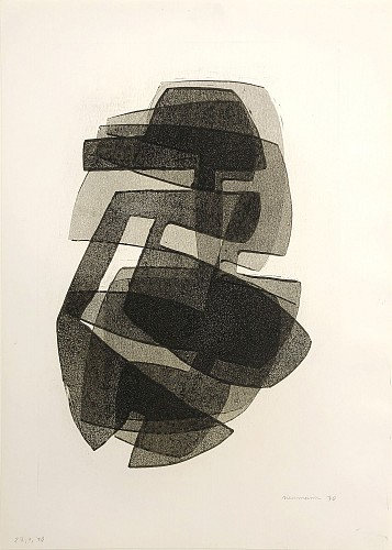 Otto Neumann 1895-1975<br/> <i>Abstract Composition</i>, 1970