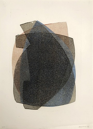 Otto Neumann 1895-1975 Abstract Composition, 1970