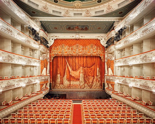 David Burdeny - Mikhailovsky Theatre Curtain, St. Petersburg, Russia, 2014