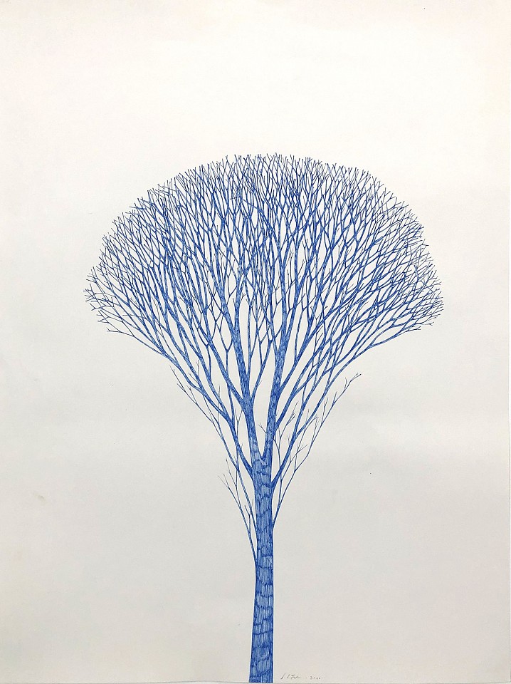 Stewart Helm, Blue Tree, 2021
colored inks on paper, 30" x 22"
SH-629
Price Upon Request