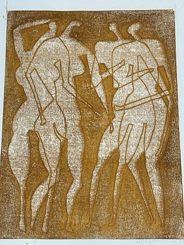 Four Abstract Figures, 1959