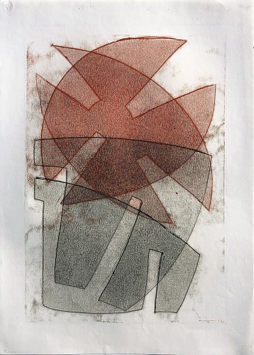 Otto Neumann 1895-1975 - Abstract Composition, 1967