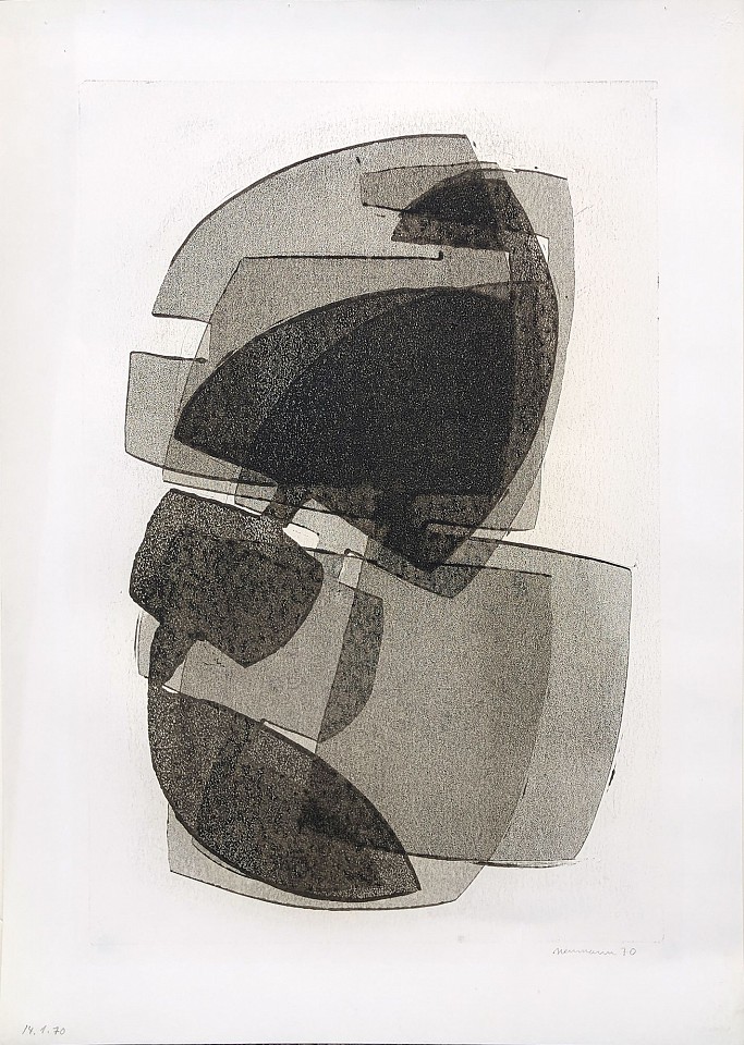 Otto Neumann 1895-1975, Abstract Composition, 1970
monotype on paper, 24.5"x17.5"
OT 094043
Price Upon Request