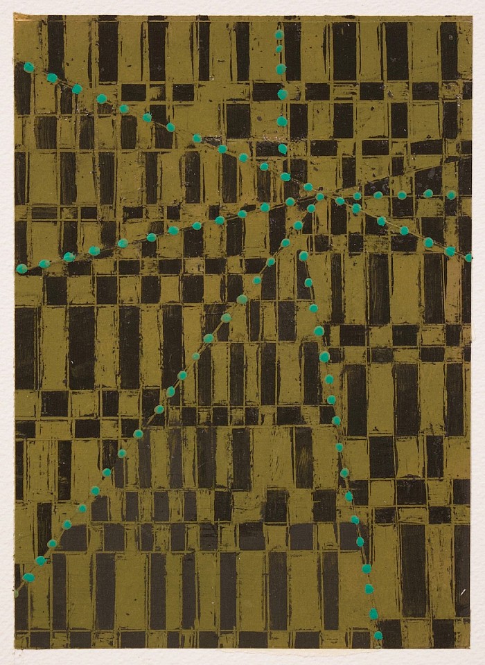 Laura Duerwald, Striation P-3, 2018
Graphite, acrylic, gouache on paper, 9" x 6.75", 19"x 16" framed
LD 44
$1,750