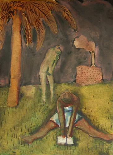 Woman Reading with Nude and Powerstack