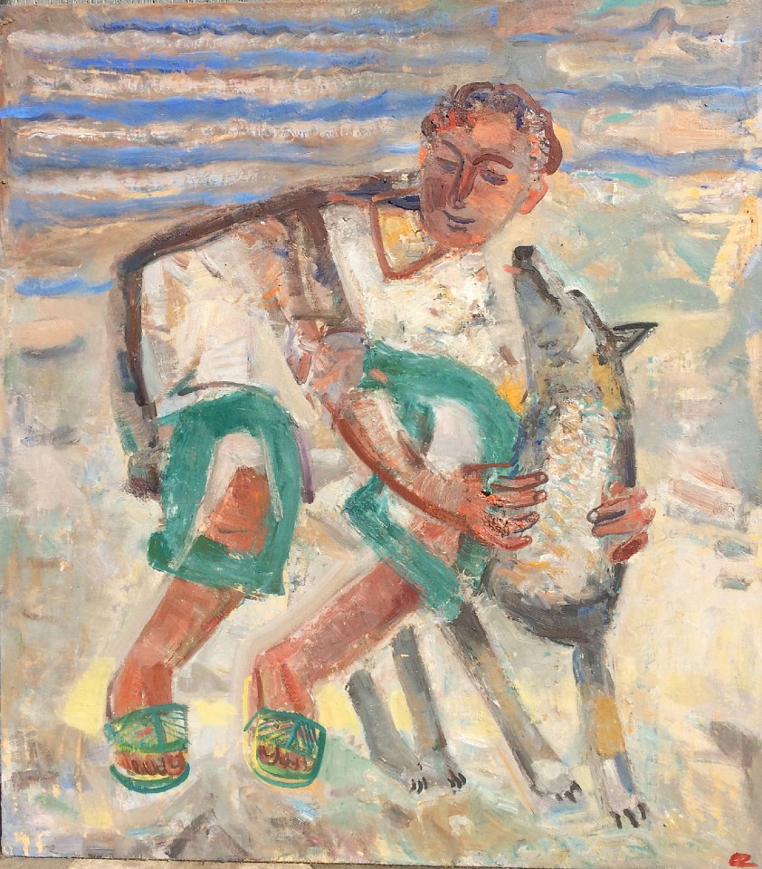 Olena Zvyagintseva, On the Beach, 2022
oil on linen, 35.5"x 31.5", 38.75"x 34.25" framed
OZ 688
Price Upon Request