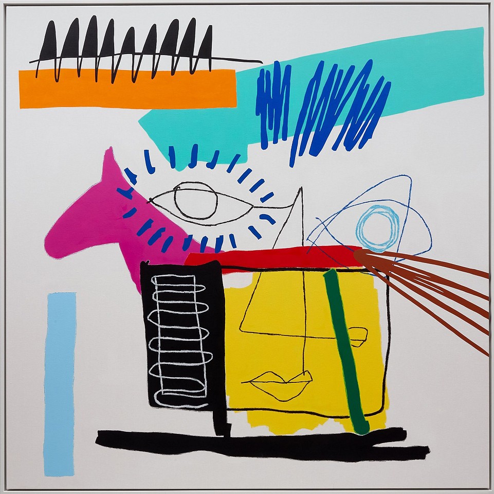Berto, White Horse, 2022
Acrylic and crayon on linen, 56.5"x56.5"
BRO 23
Price Upon Request