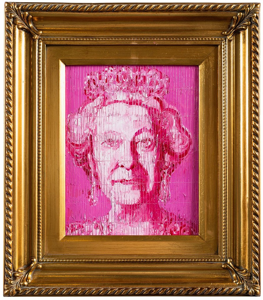 Hunt Slonem, Her Majesty Queen Elizabeth, 2023
oil on wood panel, 10"x 8", 16"x 14" framed
HS 240
Price Upon Request