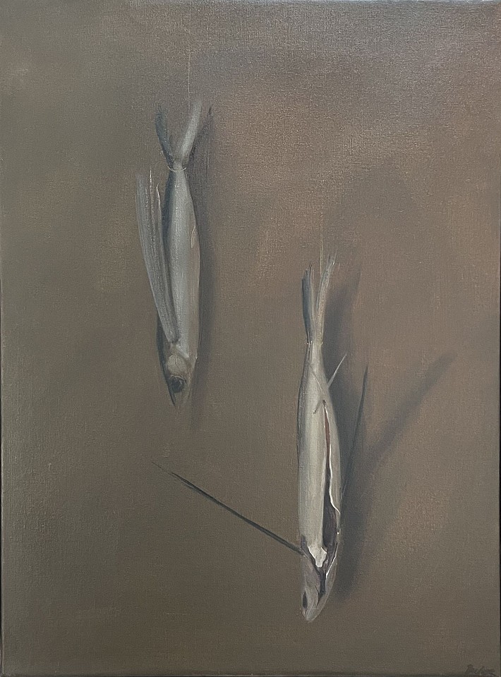 Haidee Becker, Two Flying Fish, 2021
oil on canvas, 35"x 25", 35.75"x 25.75" framed
HB 445
Price Upon Request