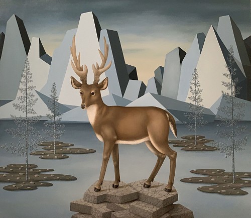 Exhibition: NEW WORKS BY CHARLES KEIGER, Work: The Buck, 2021