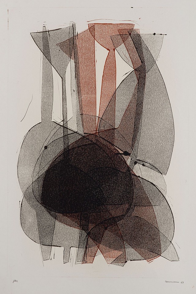 Otto Neumann 1895-1975, Abstract Composition, 1964
monotype on paper, 24.5"" x 17""
OT 073042
Price Upon Request