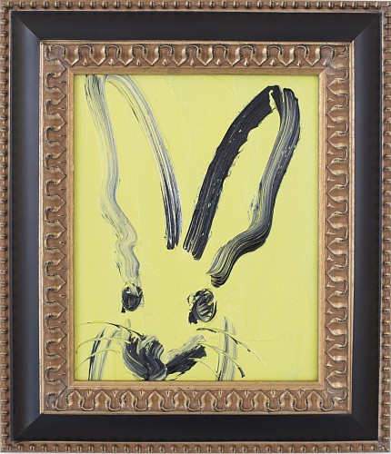 Untitled Yellow/Chartreuse Bunny, 2018