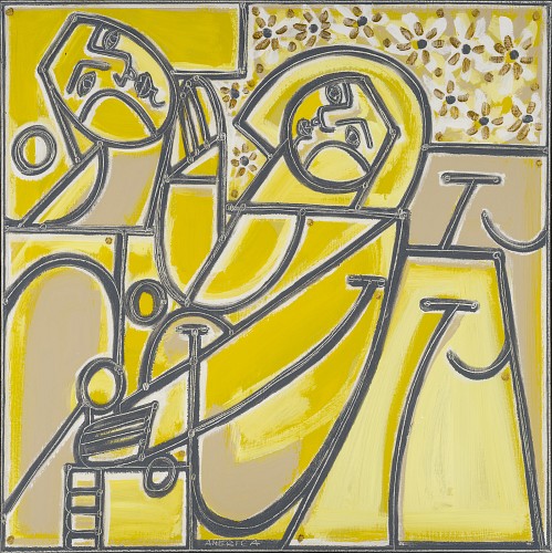 Mother and Child in Yellow, 2024