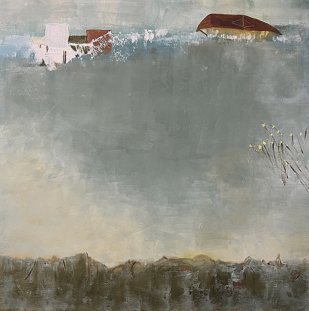 Helen DeRamus, Edgeland, 2024
Oil,cold wax medium on cradled panel, 30" x 30"
HDR 72
Price Upon Request