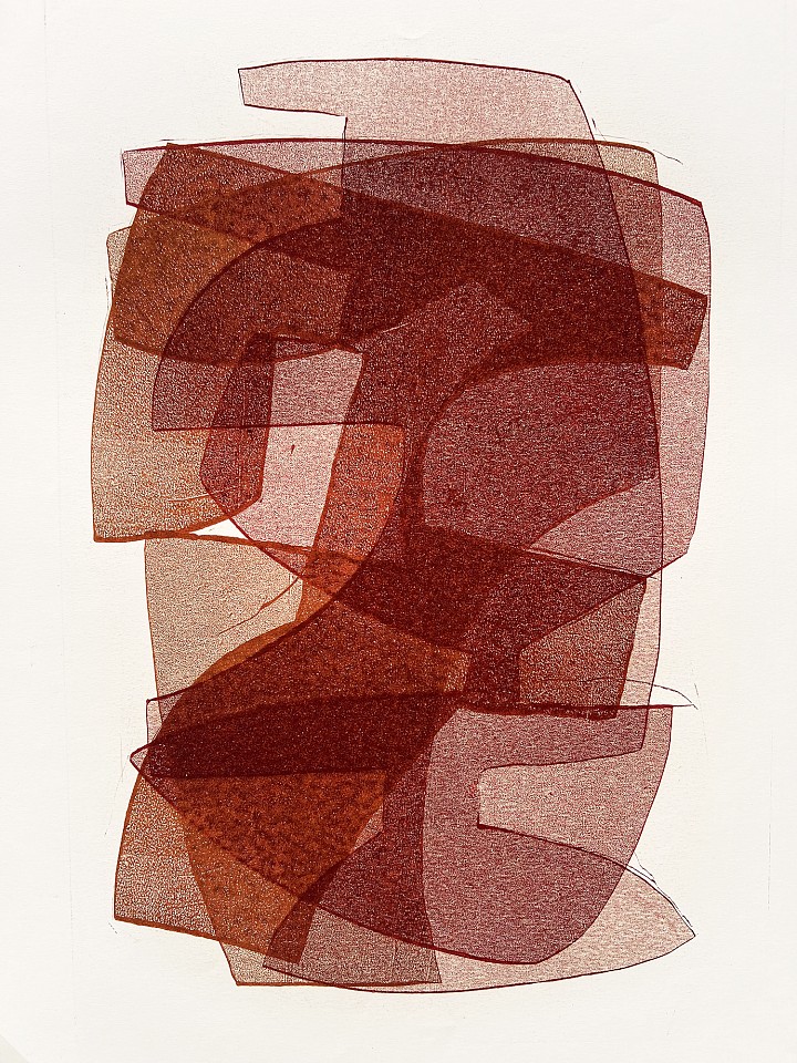 Otto Neumann 1895-1975, Abstract Red and Brick Red, 1968
monotype on paper/Red and brick red, 25"x 17.5", 35" x 28" framed
OT 085005
Sold