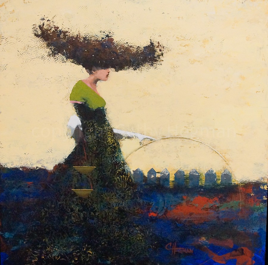 Cathy Hegman, Weights and Balances, 2024
Acrylic on wood, 36"x 36", 37.5"x 37.5" framed
CH 172
Price Upon Request