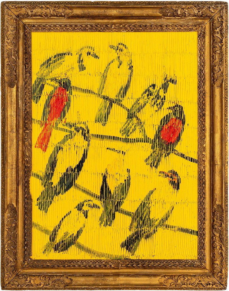 Hunt Slonem, Marsh Bird, 2024
oil on wood, 33.5" x 24.5",40.5" x 32.5" framed
HS 291
Price Upon Request