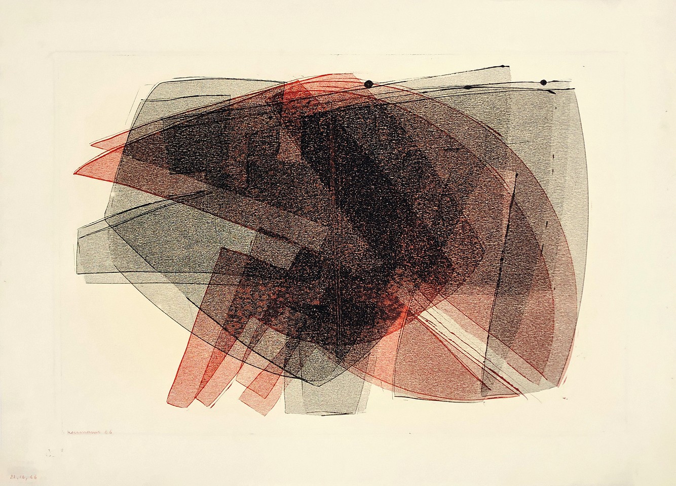 Otto Neumann 1895-1975, Abstract Composition, 1967
18" x 24.5" , unframed
Monotype on paper
OT 080050
Price Upon Request