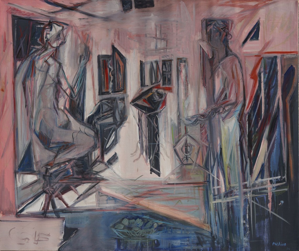 Isabelle Melchior, In the Salon, 2024
50" X 59" unframed
oil on canvas
IM 1341
Price Upon Request