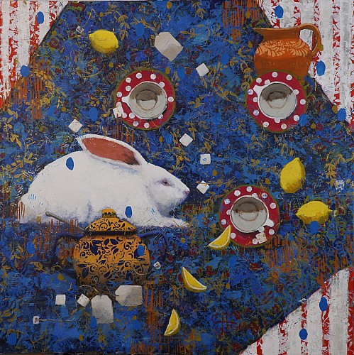 Cathy Hegman - Tea Party V, 2025