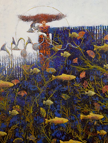 Cathy Hegman - The Lotus Eaters IV, 2025