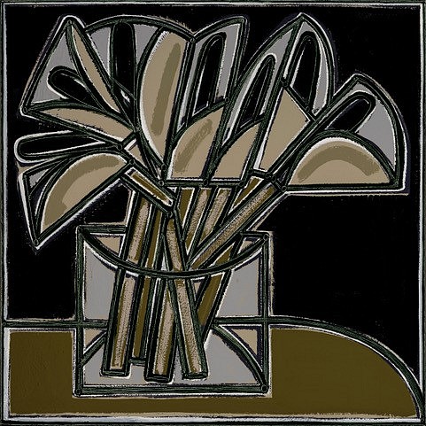 America Martin, Lilies At Night, 2025
40" x 40"X 43" x 43" framed
Oil & Acrylic on canvas
ACM 564
Price Upon Request