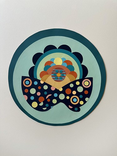 Work: Shazia Fahim Moring Glory, 2025
