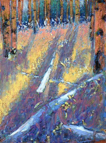 Richard Stevens - Study for Shadow in the Grass, 2023