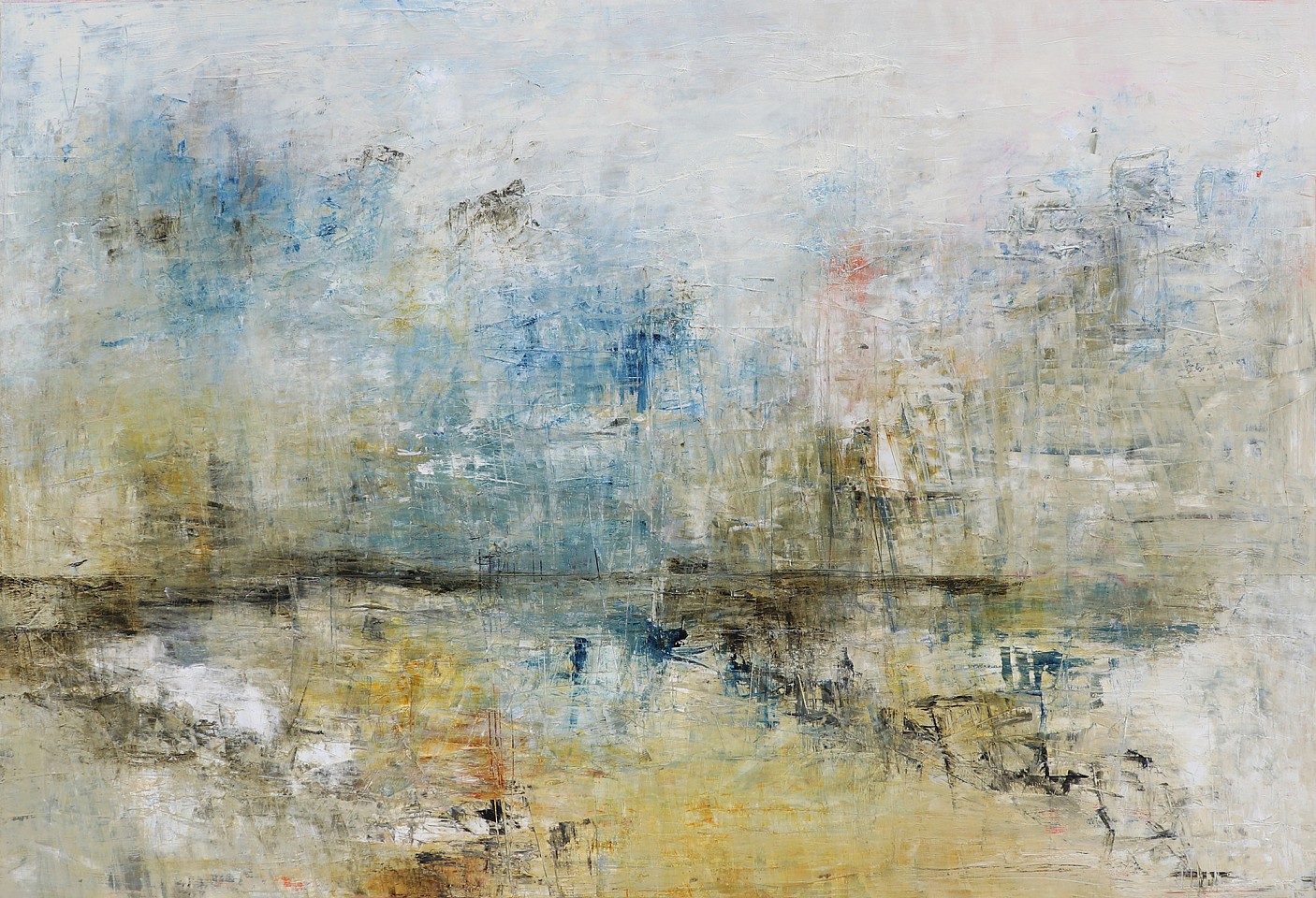 Peter Burega, A Lark Sang Upon the Wind, 2025
48" x 72"
Oil on canvas
PB 001
Price Upon Request