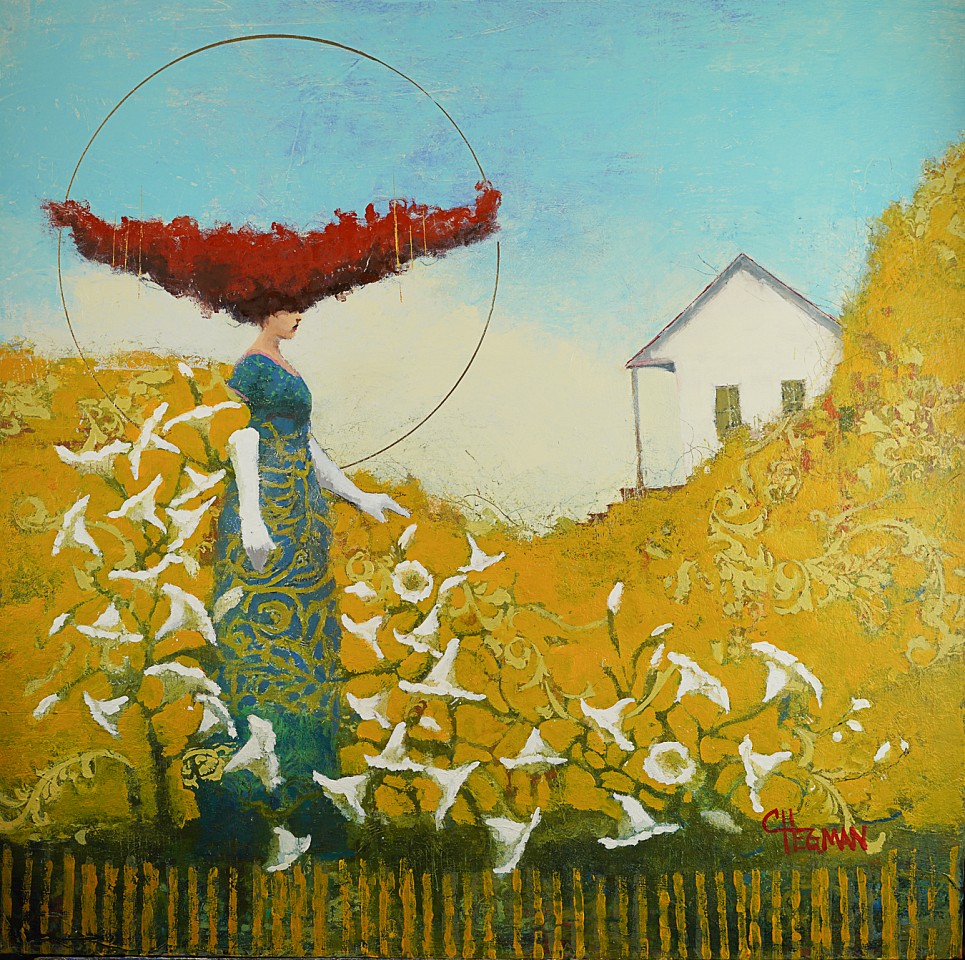 Cathy Hegman, Lily Patch, 2025
36" x 36", 37.5" x 37.5" framed
Oil on canvas
CH 184
Sold