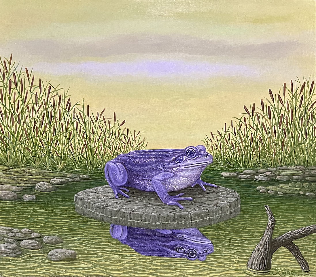 Charles Keiger, Prince, 2025
14" x 16", 17" x 19" framed 
Oil on canvas
CK 709
Price Upon Request