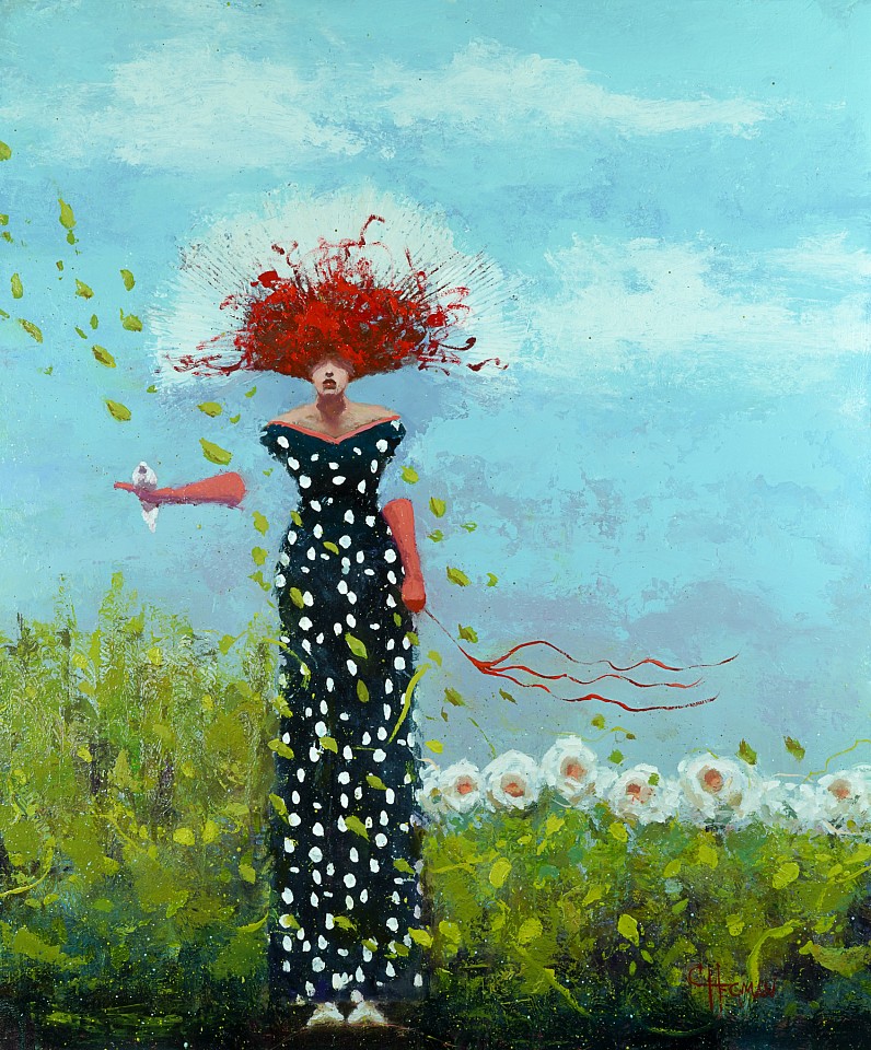 Cathy Hegman, Frou Frou, 2026
36" x 30", 41" x 35" framed
oil on panel
CH 189
Price Upon Request