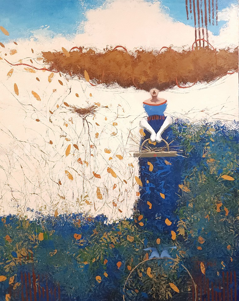 Cathy Hegman, The Architect, 2026
60" x 48", 61.5" x 49.5" framed
Acrylic on canvas
CH 192
Price Upon Request