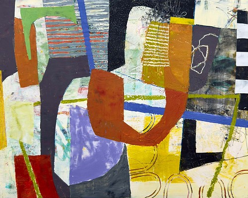 Anne Hebebrand -&nbsp;Oil & cold wax on panel