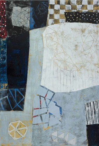 Anne Hebebrand -&nbsp;Oil & cold wax on canvas