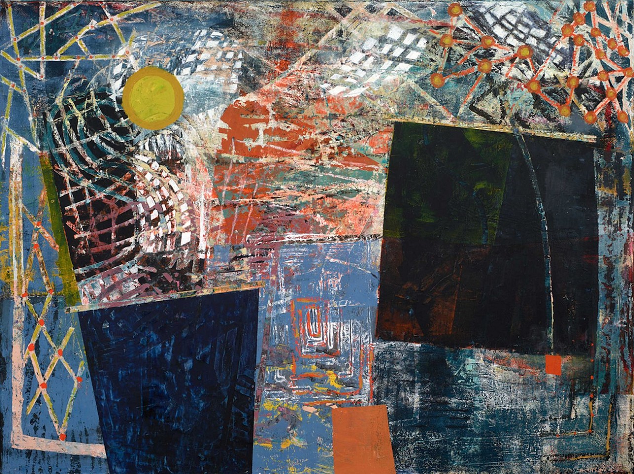 Anne Hebebrand, Oil & cold wax on canvas
34"" x 46""
HEB 011
Price Upon Request