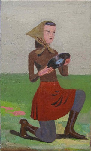 Stephanus Heidacker -&nbsp;Girl with Record, 2024