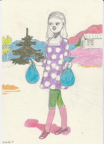 Stephanus Heidacker -&nbsp;Moneybags Girl, 2019